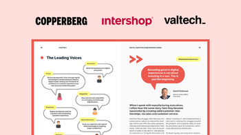 Intershop Survey Report: The Voice of Digital Leaders in Manufacturing 2022