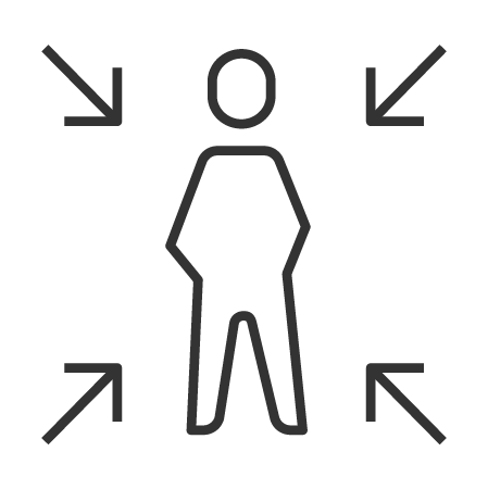 personalize customer experiences icon